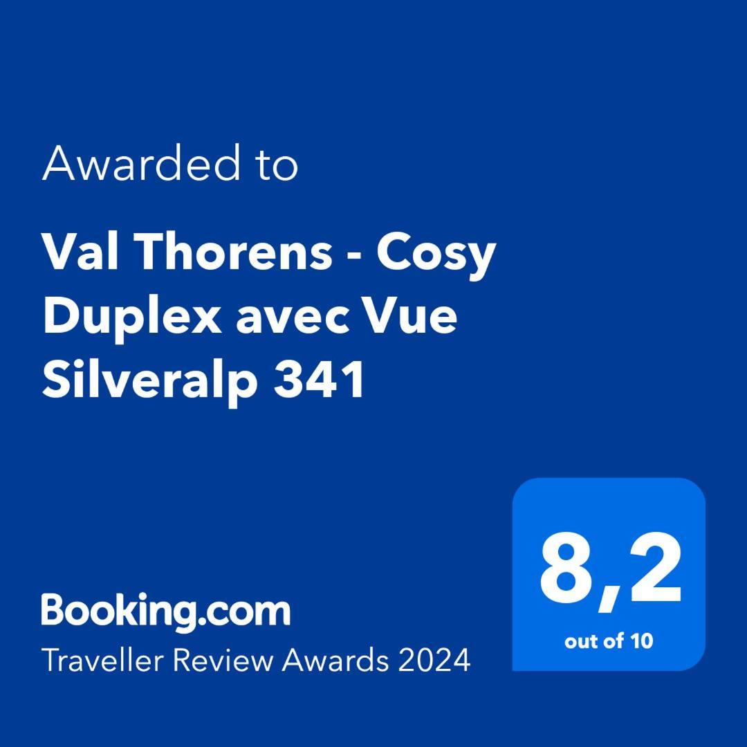 Val Thorens - Cosy Duplex Avec Vue Silveralp 341 外观 照片